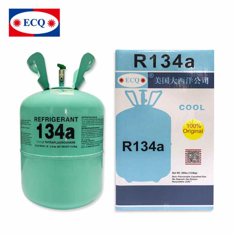 13.6kg R134a refrigerant gas for air conditioning
